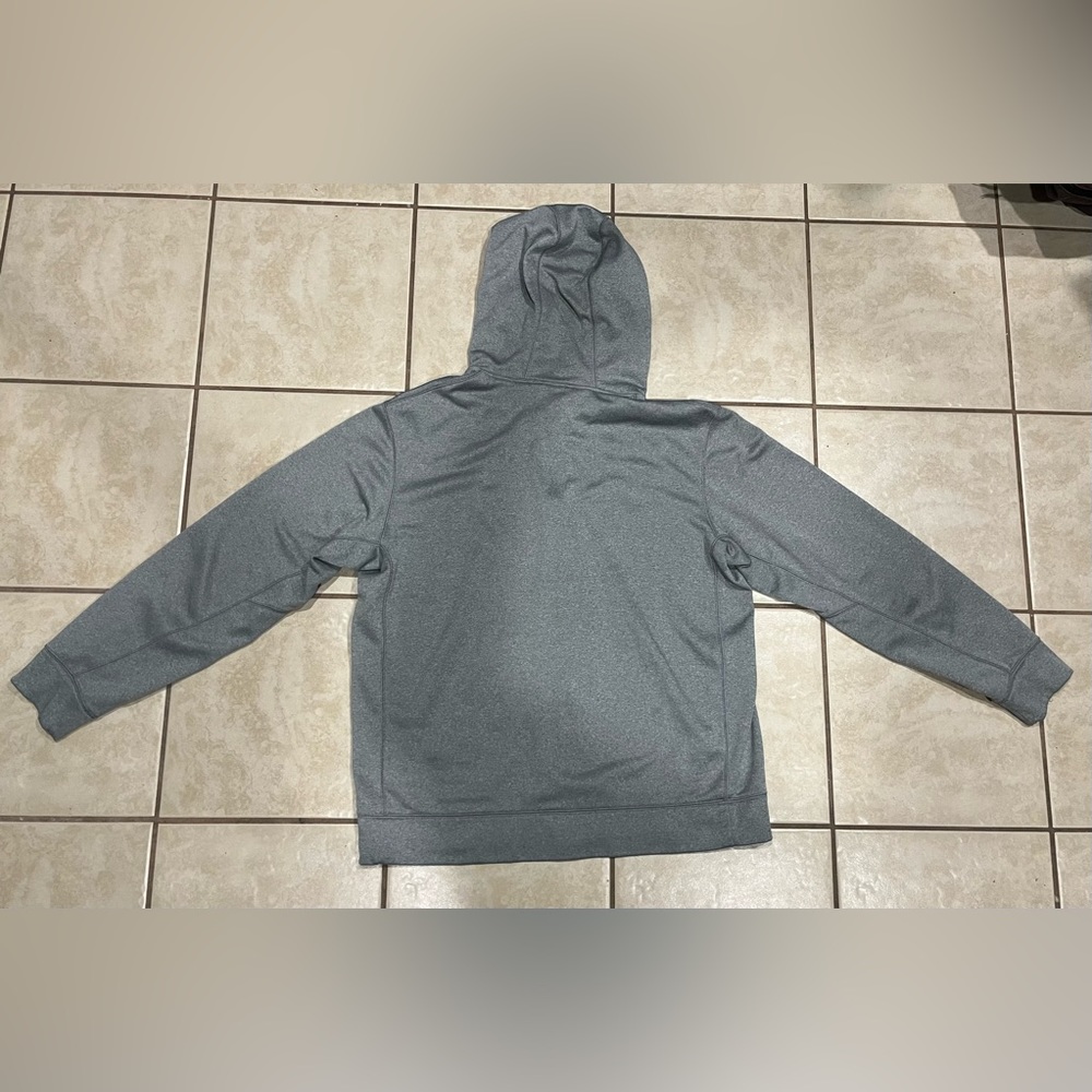 Grey Nike therma zip up